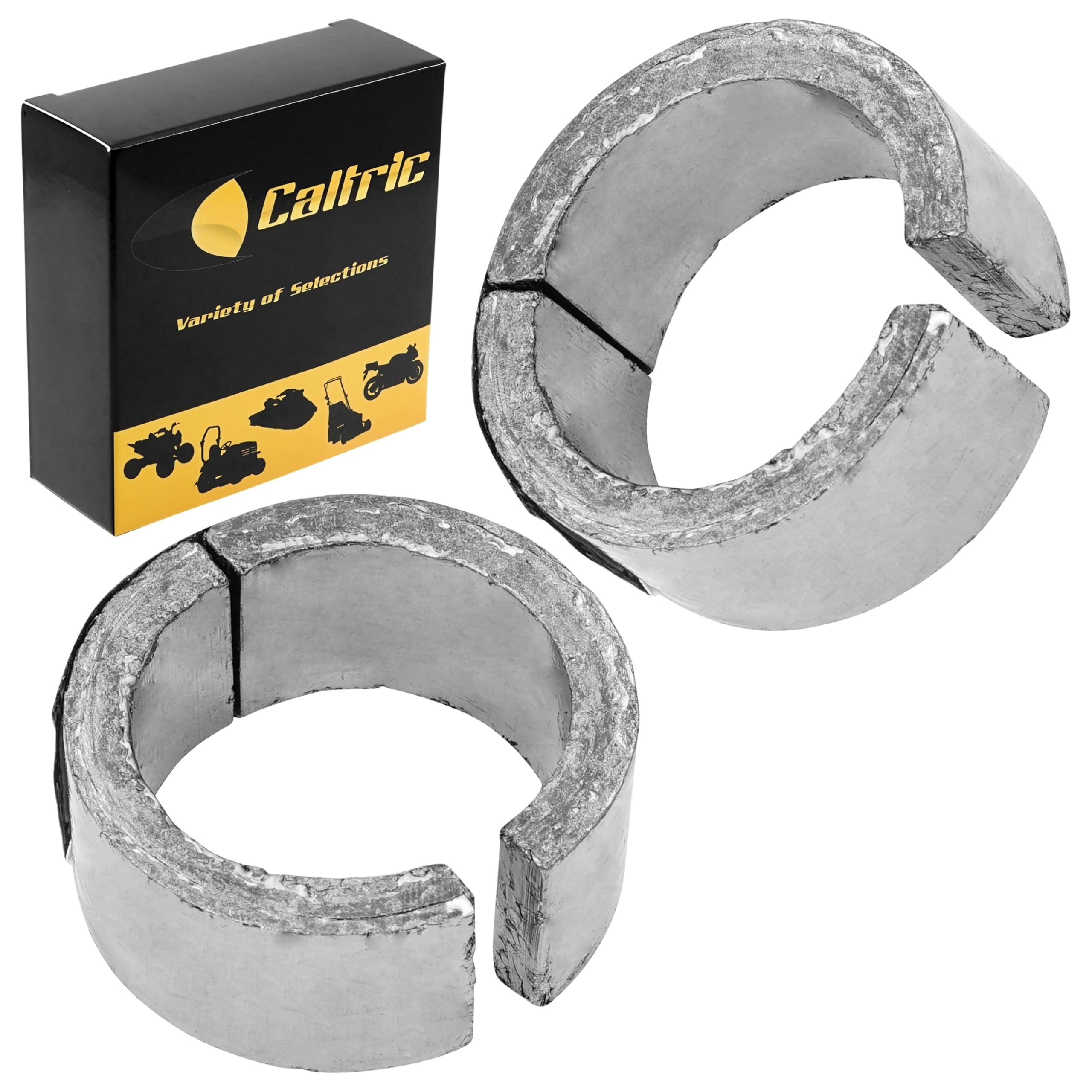 Amazon.com: Caltric 2 Muffler Pipe Gasket Compatible with